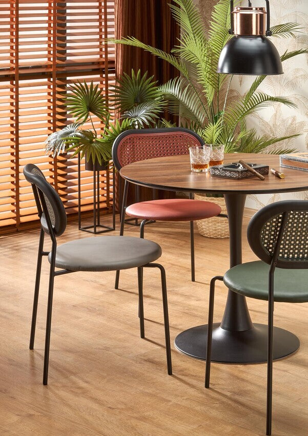 Kitchen Chair San Sebastian | size: Width: 46cm, Height: 78cm, Depth: 51cm | color: Gray | image: 2 | variant: 1002539