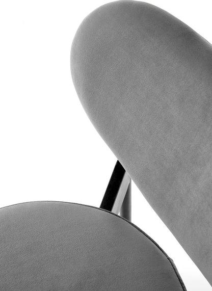 Kitchen Chair Santiago | size: Width: 42cm, Height: 80cm, Depth: 48cm | color: Gray | image: 6 | variant: 1002497