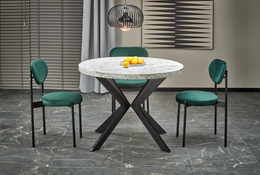 Kitchen Chair Santiago | size: Width: 42cm, Height: 80cm, Depth: 48cm | color: Green | image: 2 | variant: 1002496