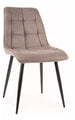 Kitchen Chair Sao Paulo | size: Width: 50cm, Height: 88cm, Depth: 43cm | color: Beige | image: 0 | variant: 1003898