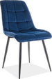 Kitchen Chair Sao Paulo | size: Width: 50cm, Height: 88cm, Depth: 43cm | color: Blue | image: 1 | variant: 1003586