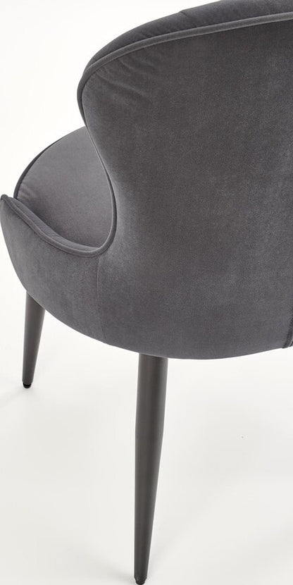 Kitchen Chair Sarajevo | size: Width: 52cm, Height: 92cm, Depth: 58cm | color: Gray | image: 2 | variant: 1002272