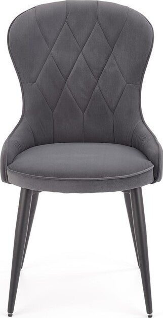 Kitchen Chair Sarajevo | size: Width: 52cm, Height: 92cm, Depth: 58cm | color: Gray | image: 3 | variant: 1002272