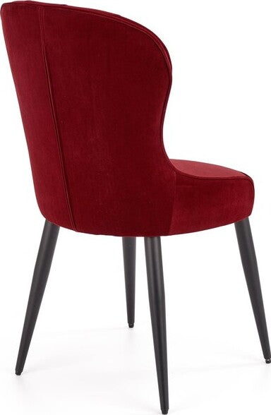 Kitchen Chair Sarajevo | size: Width: 52cm, Height: 92cm, Depth: 58cm | color: Red | image: 3 | variant: 1002271