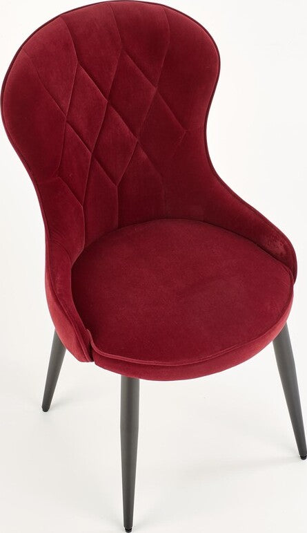 Kitchen Chair Sarajevo | size: Width: 52cm, Height: 92cm, Depth: 58cm | color: Red | image: 6 | variant: 1002271