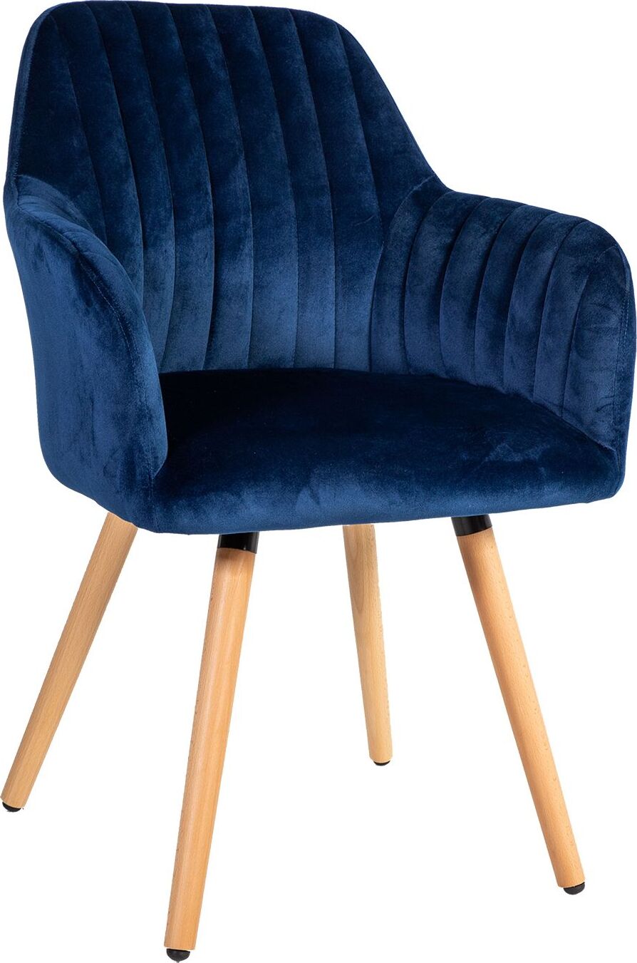 Kitchen Chair Sevenoaks | size: Width: 58cm, Height: 85cm, Depth: 58.5cm | color: Blue | image: 1 | variant: 1000763