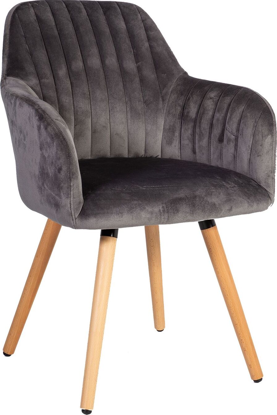 Kitchen Chair Sevenoaks | size: Width: 58cm, Height: 85cm, Depth: 58.5cm | color: Gray | image: 1 | variant: 1000761