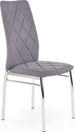 Kitchen Chair Siauliai | size: Width: 43cm, Height: 97cm, Depth: 57cm | color: Gray | image: 1 | variant: 1002225