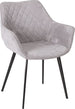 Kitchen Chair Sittingbourne | size: Width: 61cm, Height: 84cm, Depth: 60.5cm | color: Gray | image: 1 | variant: 1000875