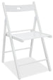 Kitchen Chair Smart II | size: Width: 43cm, Height: 78cm, Depth: 40cm | color: White | image: 1 | variant: 1003727