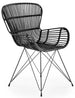 Kitchen Chair Sofia | size: Width: 61cm, Height: 90cm, Depth: 63cm | color: Black | image: 1 | variant: 1002255
