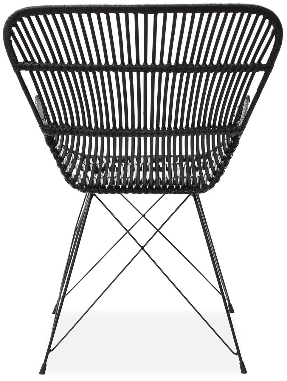 Kitchen Chair Sofia | size: Width: 61cm, Height: 90cm, Depth: 63cm | color: Black | image: 2 | variant: 1002255