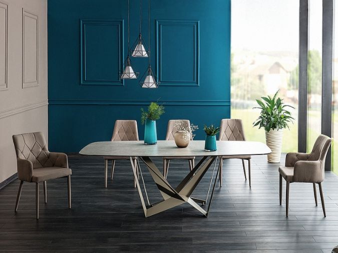 Kitchen Chair Soweto | size: Width: 55cm, Height: 88cm, Depth: 44cm | color: Gray | image: 5 | variant: 1007704