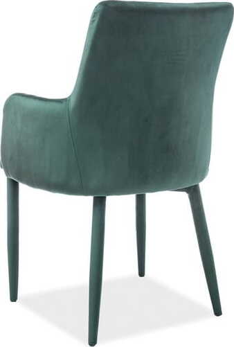 Kitchen Chair Soweto | size: Width: 55cm, Height: 88cm, Depth: 44cm | color: Green | image: 2 | variant: 1003725