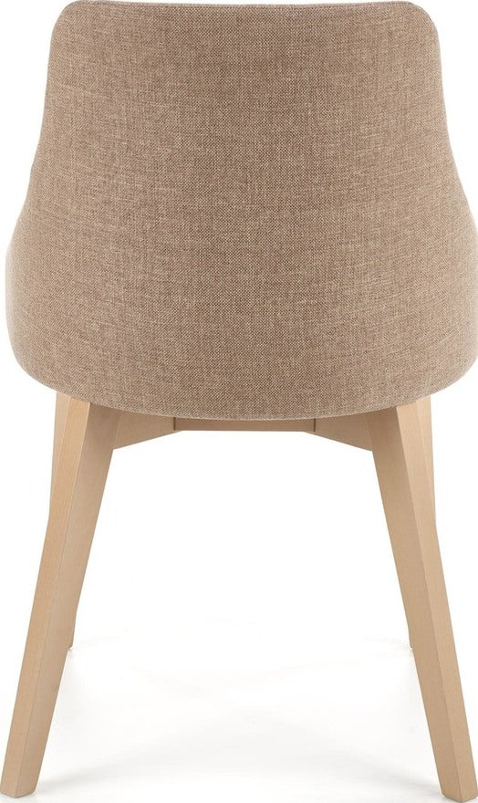 Kitchen Chair St Etienne | size: Width: 51cm, Height: 82cm, Depth: 55cm | color: Brown | image: 2 | variant: 1002589
