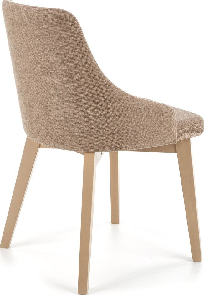 Kitchen Chair St Etienne | size: Width: 51cm, Height: 82cm, Depth: 55cm | color: Brown | image: 3 | variant: 1002589
