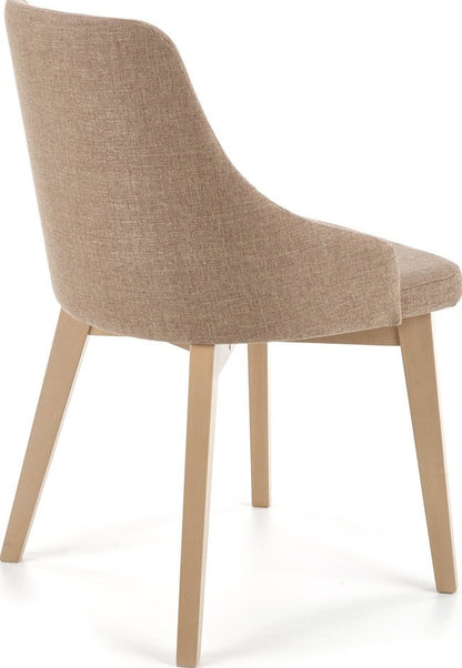 Kitchen Chair St Etienne | size: Width: 51cm, Height: 82cm, Depth: 55cm | color: Brown | image: 3 | variant: 1002589