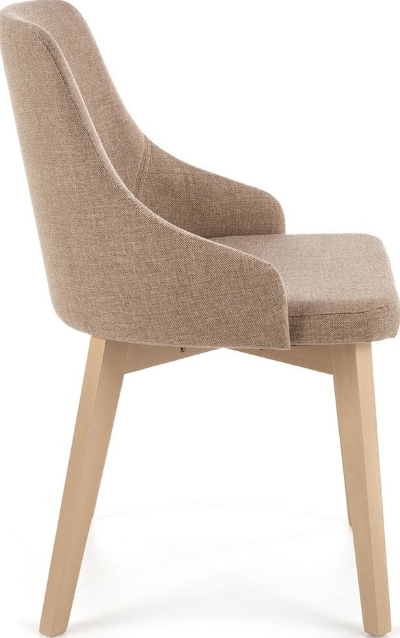 Kitchen Chair St Etienne | size: Width: 51cm, Height: 82cm, Depth: 55cm | color: Brown | image: 4 | variant: 1002589