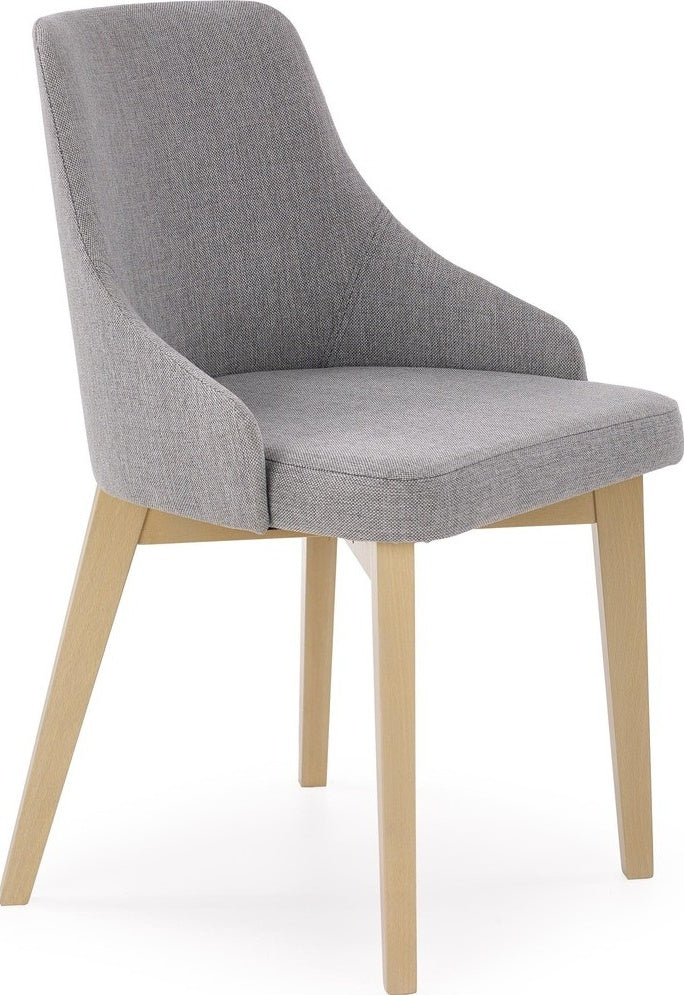 Kitchen Chair St Etienne | size: Width: 51cm, Height: 82cm, Depth: 55cm | color: Gray | image: 0 | variant: 1002591