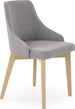 Kitchen Chair St Etienne | size: Width: 51cm, Height: 82cm, Depth: 55cm | color: Gray | image: 0 | variant: 1002591