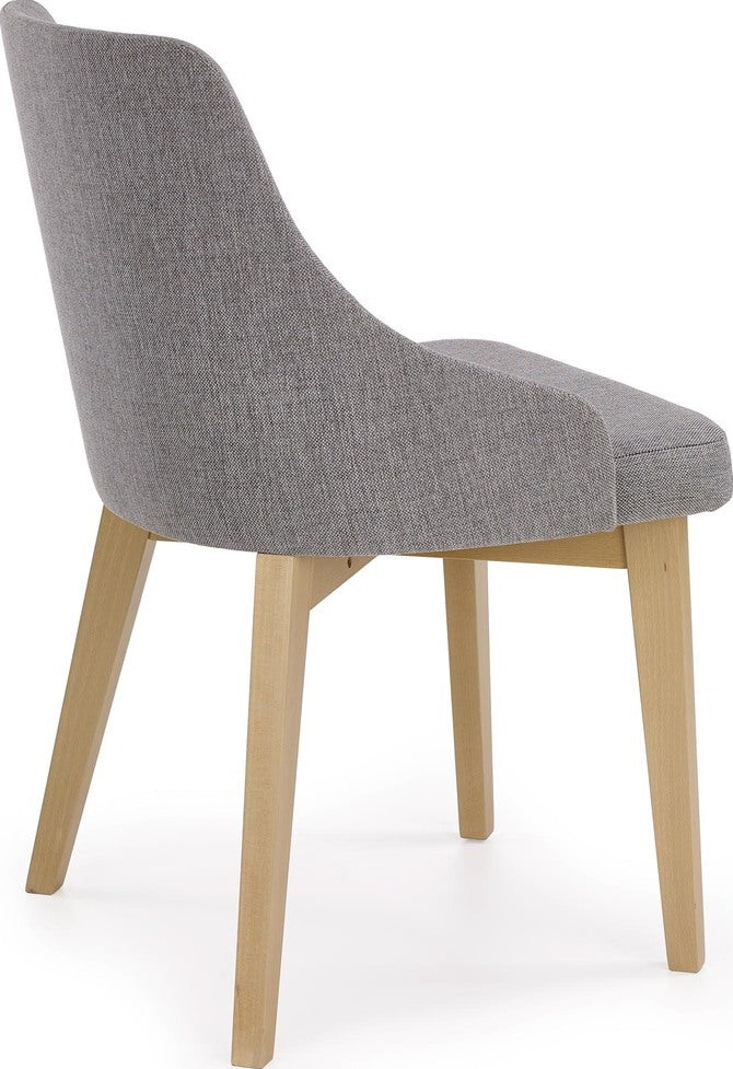 Kitchen Chair St Etienne | size: Width: 51cm, Height: 82cm, Depth: 55cm | color: Gray | image: 1 | variant: 1002591