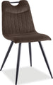 Kitchen Chair St Louis | size: Width: 45cm, Height: 86cm, Depth: 40cm | color: Brown | image: 1 | variant: 1003695