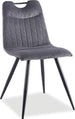Kitchen Chair St Louis | size: Width: 45cm, Height: 86cm, Depth: 40cm | color: Gray | image: 1 | variant: 1003697