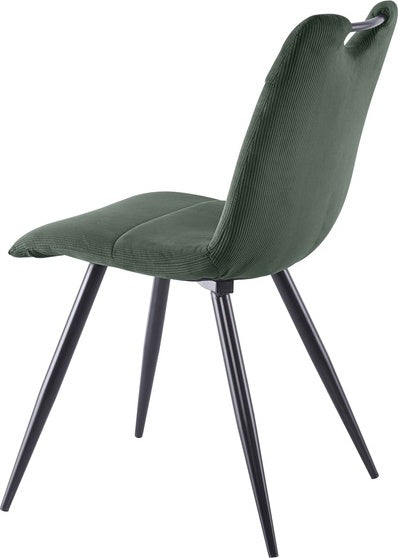Kitchen Chair St Louis | size: Width: 45cm, Height: 86cm, Depth: 40cm | color: Green | image: 2 | variant: 1003698
