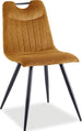 Kitchen Chair St Louis | size: Width: 45cm, Height: 86cm, Depth: 40cm | color: Yellow | image: 1 | variant: 1003696