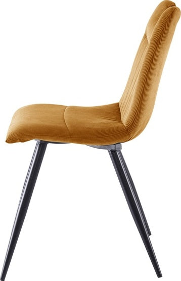 Kitchen Chair St Louis | size: Width: 45cm, Height: 86cm, Depth: 40cm | color: Yellow | image: 2 | variant: 1003696