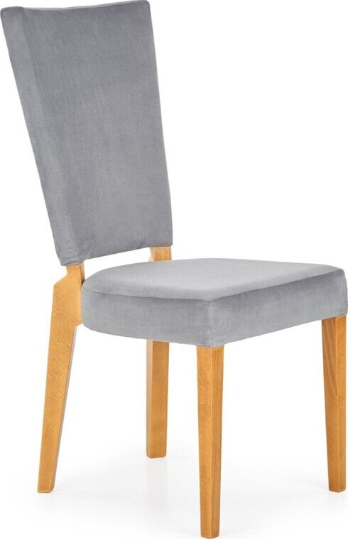 Kitchen Chair Strasbourg | size: Width: 43cm, Height: 94cm, Depth: 58cm | color: Brown/Grey | image: 1 | variant: 1002569