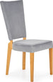 Kitchen Chair Strasbourg | size: Width: 43cm, Height: 94cm, Depth: 58cm | color: Brown/Grey | image: 1 | variant: 1002569