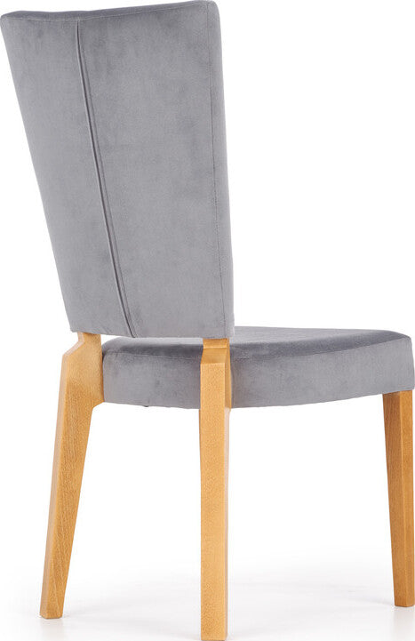 Kitchen Chair Strasbourg | size: Width: 43cm, Height: 94cm, Depth: 58cm | color: Brown/Grey | image: 5 | variant: 1002569