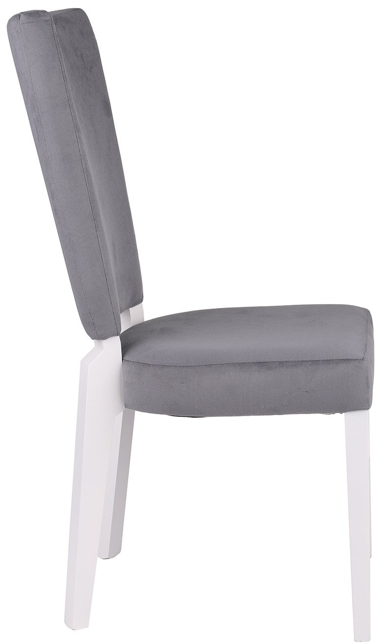 Kitchen Chair Strasbourg | size: Width: 43cm, Height: 94cm, Depth: 58cm | color: Gray | image: 3 | variant: 1002568