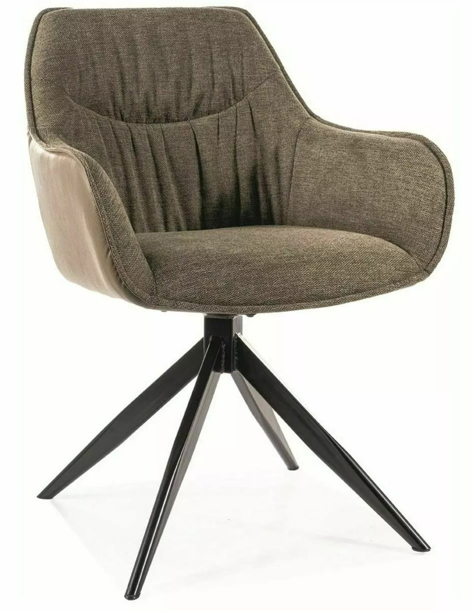 Kitchen Chair Surat | size: Width: 58cm, Height: 83cm, Depth: 43cm | color: Olive | image: 0 | variant: 1003772
