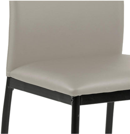 Kitchen Chair Sutton | size: Width: 43.5cm, Height: 92cm, Depth: 53cm | color: Gray | image: 6 | variant: 1000804