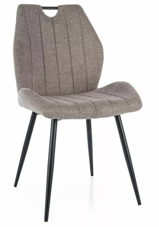Kitchen Chair Taipei | size: Width: 51cm, Height: 91cm, Depth: 43cm | color: Beige | image: 0 | variant: 1003977