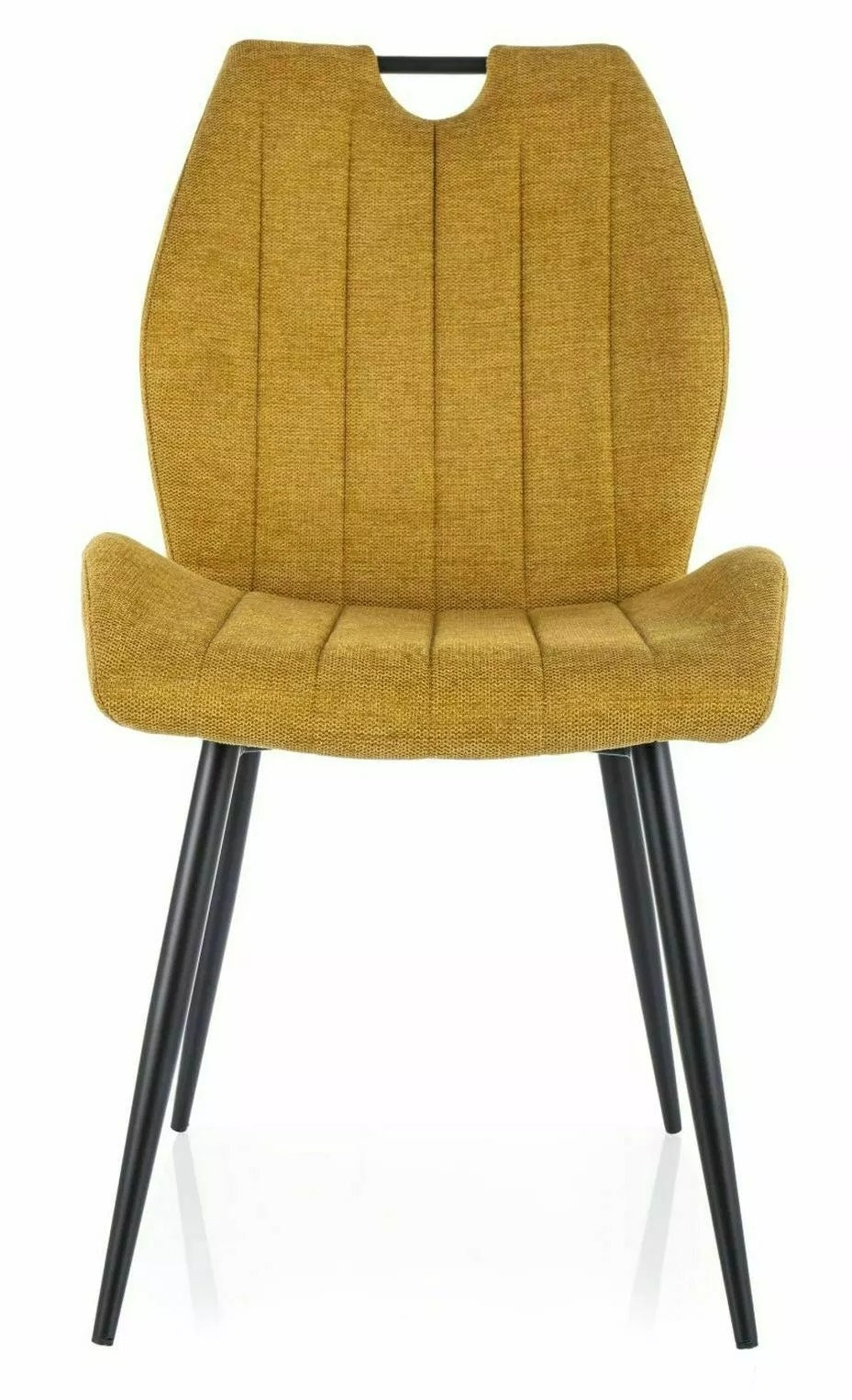 Kitchen Chair Taipei | size: Width: 51cm, Height: 91cm, Depth: 43cm | color: Yellow | image: 0 | variant: 1003979