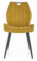 Kitchen Chair Taipei | size: Width: 51cm, Height: 91cm, Depth: 43cm | color: Yellow | image: 0 | variant: 1003979