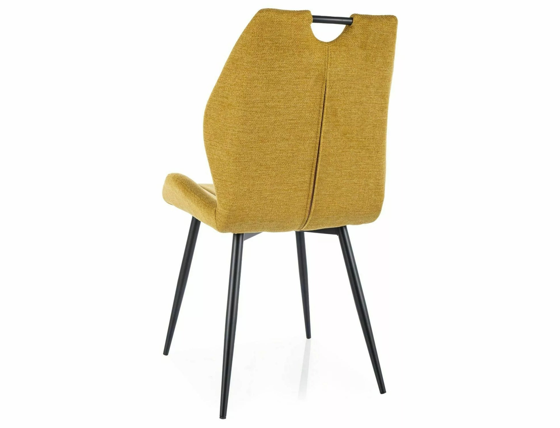 Kitchen Chair Taipei | size: Width: 51cm, Height: 91cm, Depth: 43cm | color: Yellow | image: 1 | variant: 1003979