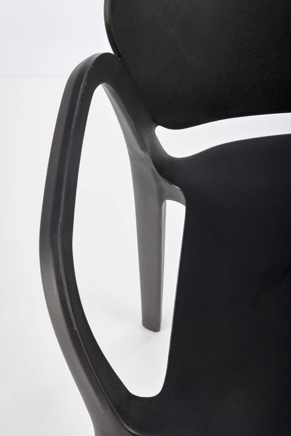 Kitchen Chair Tangier | size: Width: 60cm, Height: 76cm, Depth: 56cm | color: Black | image: 3 | variant: 1002455