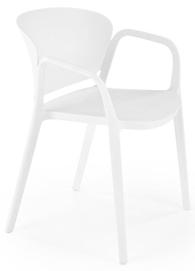 Kitchen Chair Tangier | size: Width: 60cm, Height: 76cm, Depth: 56cm | color: White | image: 0 | variant: 1002454