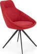 Kitchen Chair Tbilisi | size: Width: 55cm, Height: 84cm, Depth: 54cm | color: Red | image: 1 | variant: 1002367