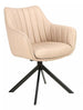 Kitchen Chair Tel Aviv | size: Width: 61cm, Height: 86cm, Depth: 44cm | color: Beige | image: 0 | variant: 1003945