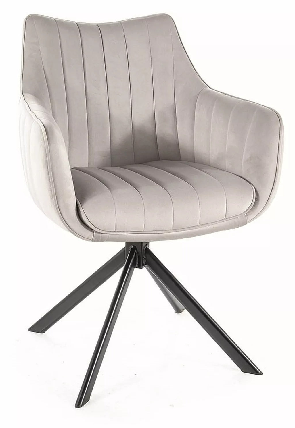 Kitchen Chair Tel Aviv | size: Width: 61cm, Height: 86cm, Depth: 44cm | color: Gray | image: 0 | variant: 1003551