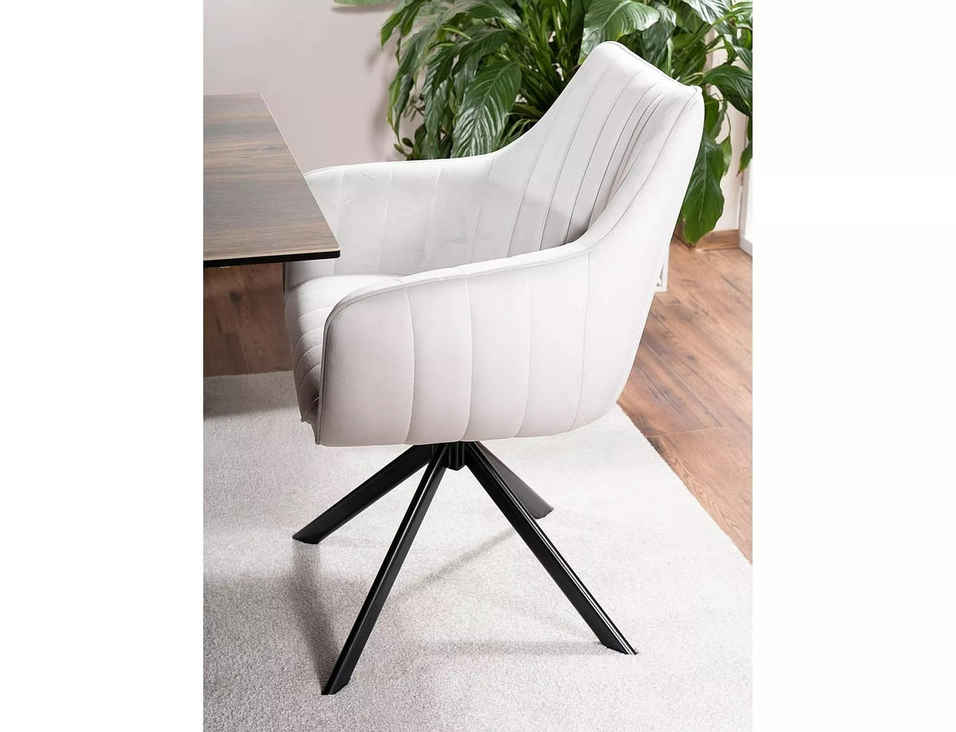 Kitchen Chair Tel Aviv | size: Width: 61cm, Height: 86cm, Depth: 44cm | color: Gray | image: 3 | variant: 1003551
