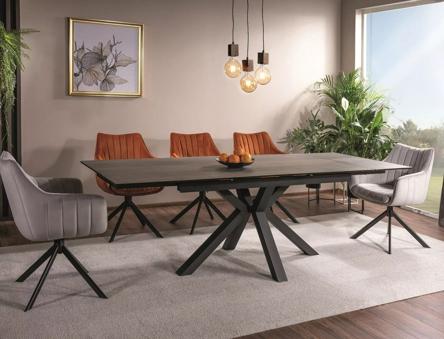 Kitchen Chair Tel Aviv | size: Width: 61cm, Height: 86cm, Depth: 44cm | color: Gray | image: 4 | variant: 1003551