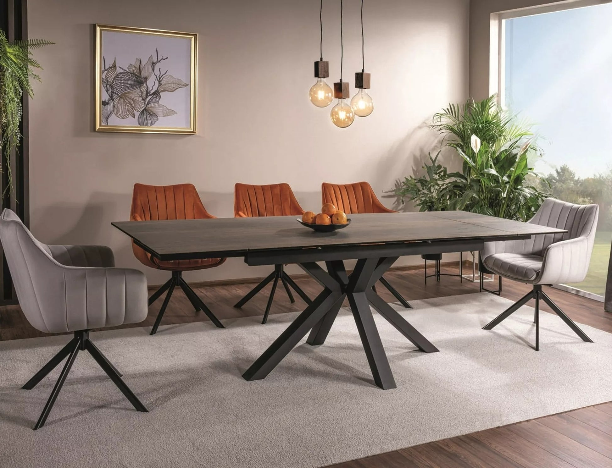 Kitchen Chair Tel Aviv | size: Width: 61cm, Height: 86cm, Depth: 44cm | color: Gray | image: 4 | variant: 1003551