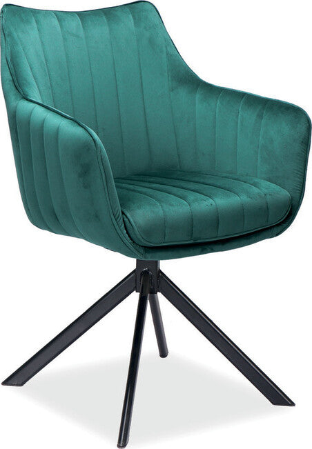 Kitchen Chair Tel Aviv | size: Width: 61cm, Height: 86cm, Depth: 44cm | color: Green | image: 1 | variant: 1003548