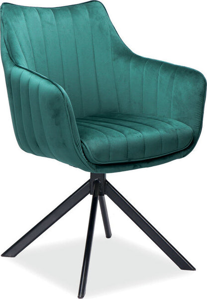 Kitchen Chair Tel Aviv | size: Width: 61cm, Height: 86cm, Depth: 44cm | color: Green | image: 1 | variant: 1003548